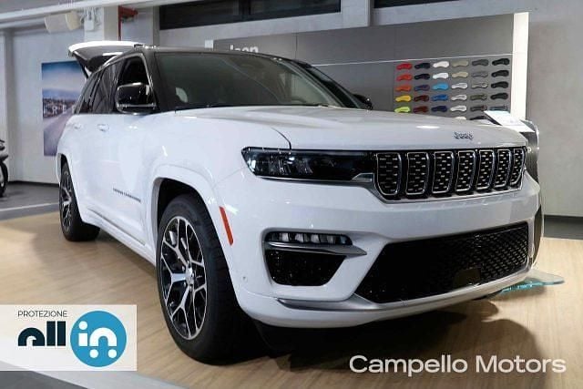 Nuova Jeep Grand Cherokee Summit 380 CV (279 kW) 2025 Bianco SUV