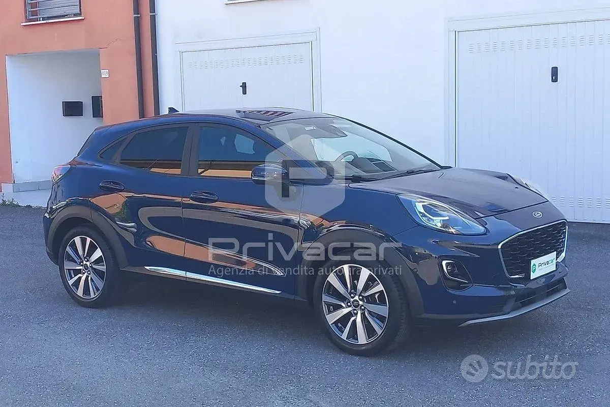 Usata Ford Puma S 125 CV (91 kW) 2022 Bluazzurro SUV
