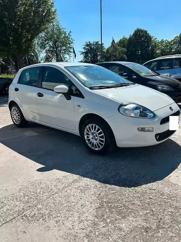 Usata Fiat Punto Street 85 CV (62 kW) 2014 Bianco Utilitaria