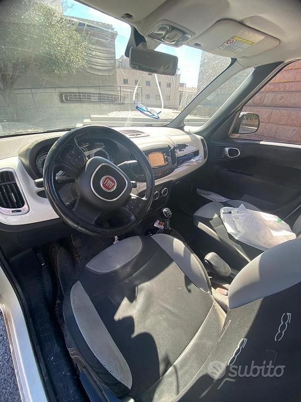 Usata Fiat 500L 85 CV (62 kW) 2015 Bianco Monovolume