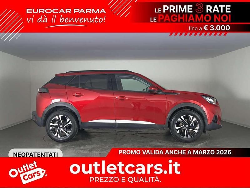 Usata Peugeot 2008 Allure 110 CV (80 kW) 2021 Rosso SUV