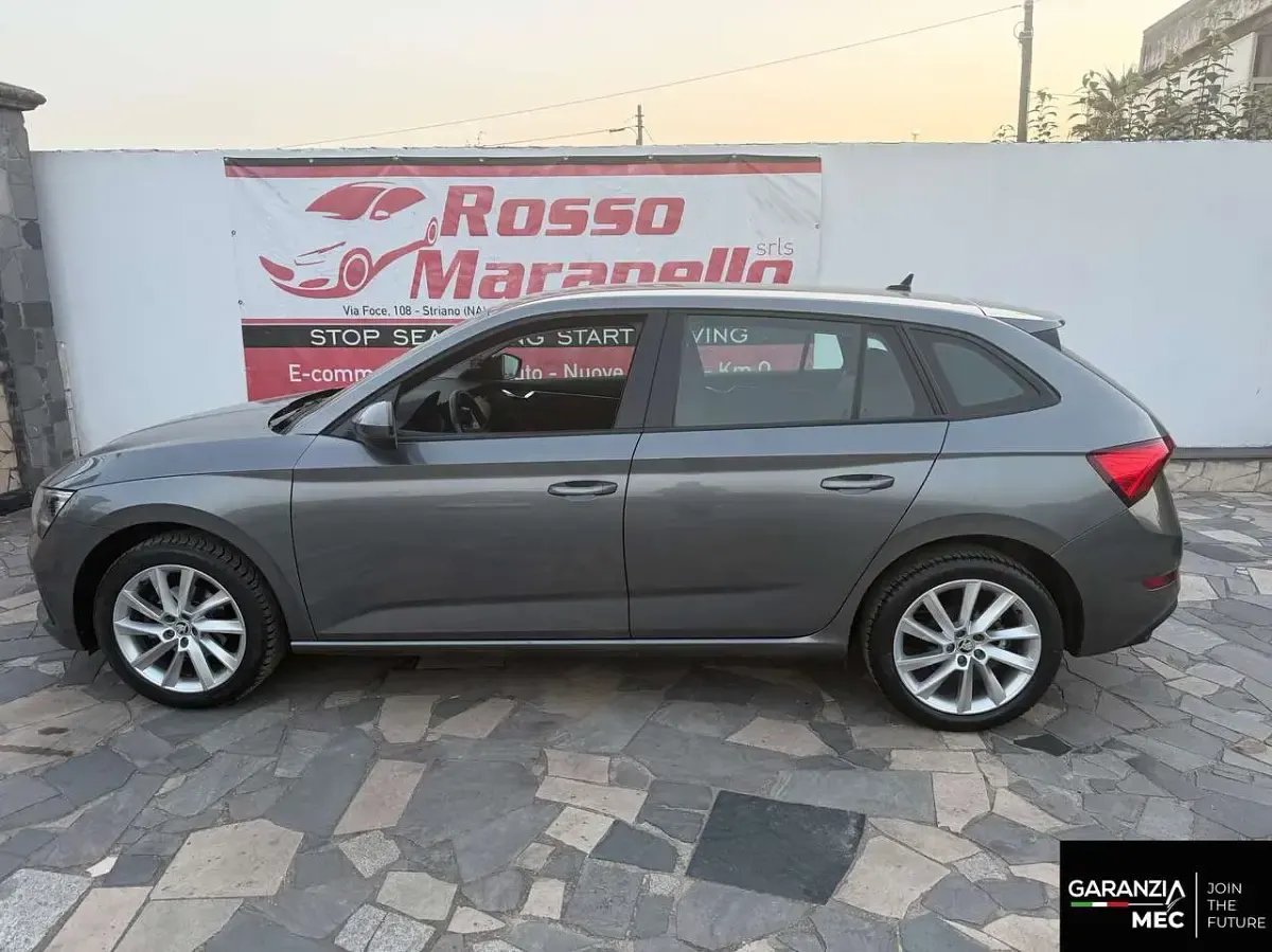 Usata Skoda Scala Style 110 CV (80 kW) 2022 Grigio Utilitaria
