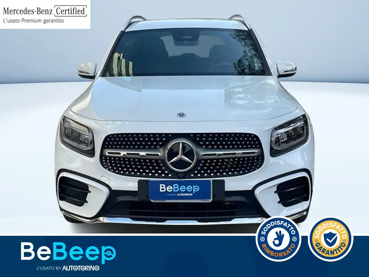 Usata Mercedes GLB200 Advanced Plus 150 CV (110 kW) 2024 Bianco pastello SUV