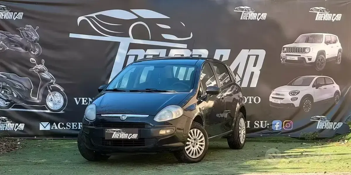 Usata Fiat Punto Evo Emotion 70 CV (51 kW) 2010 Nero Utilitaria