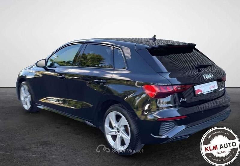 Usata Audi A3 S-Line 204 CV (150 kW) 2021 Nero Berlina