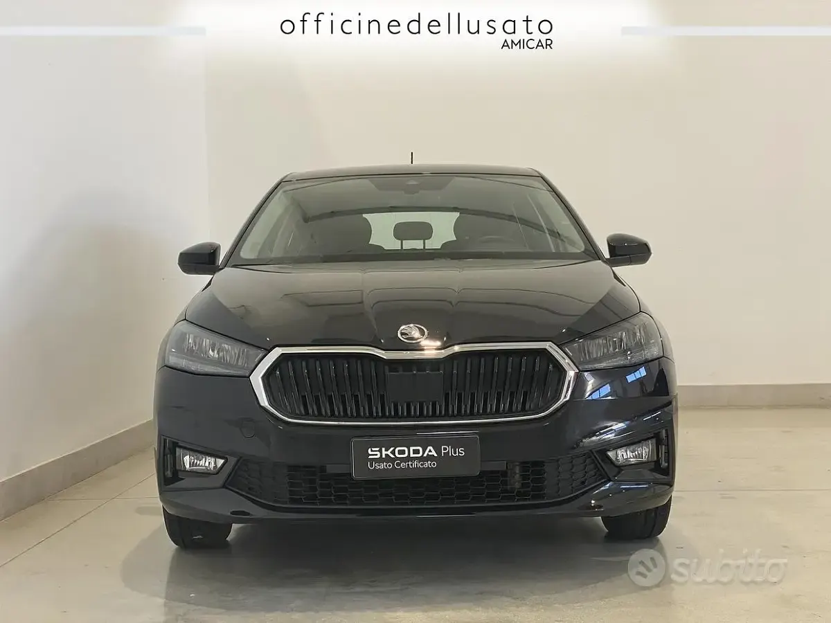 Usata Skoda Fabia Ambition 80 CV (58 kW) 2023 Nero Utilitaria