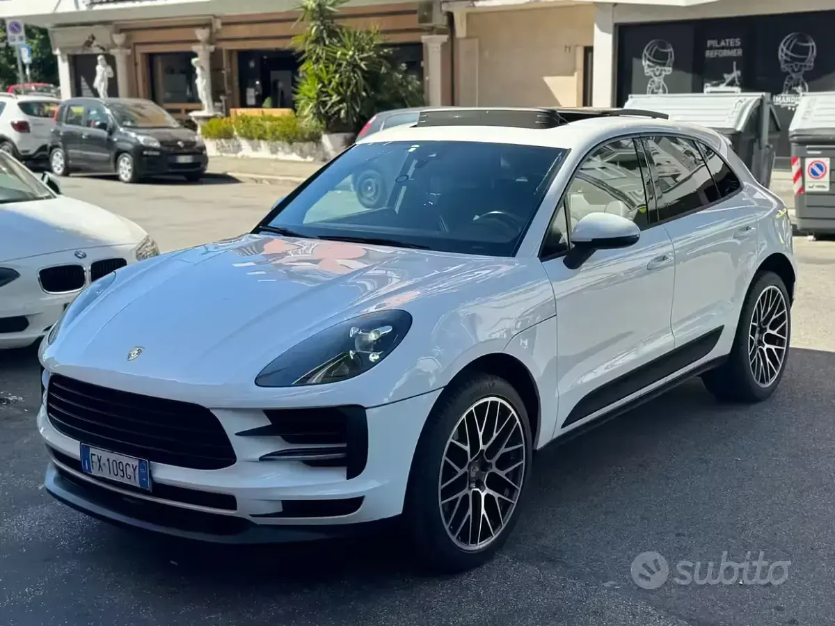 Usata Porsche Macan 245 CV (180 kW) 2019 Bianco SUV