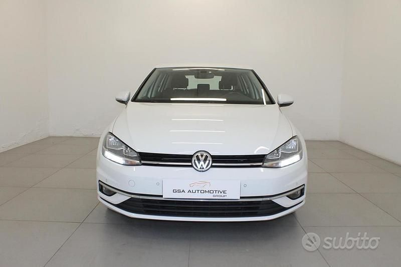 Usata VW Golf VII Highline 115 CV (84 kW) 2019 Bianco Berlina