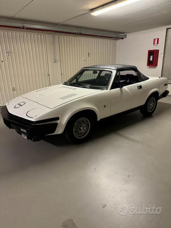 Usata Triumph TR7 105 CV (77 kW) 1982 Bianco Cabrio