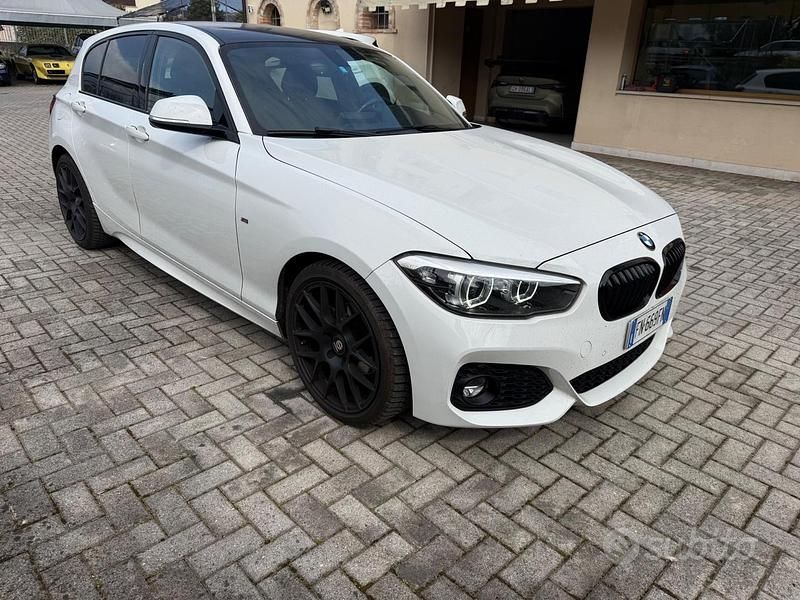 Usata BMW 118 M Sport 150 CV (110 kW) 2018 Bianco Utilitaria