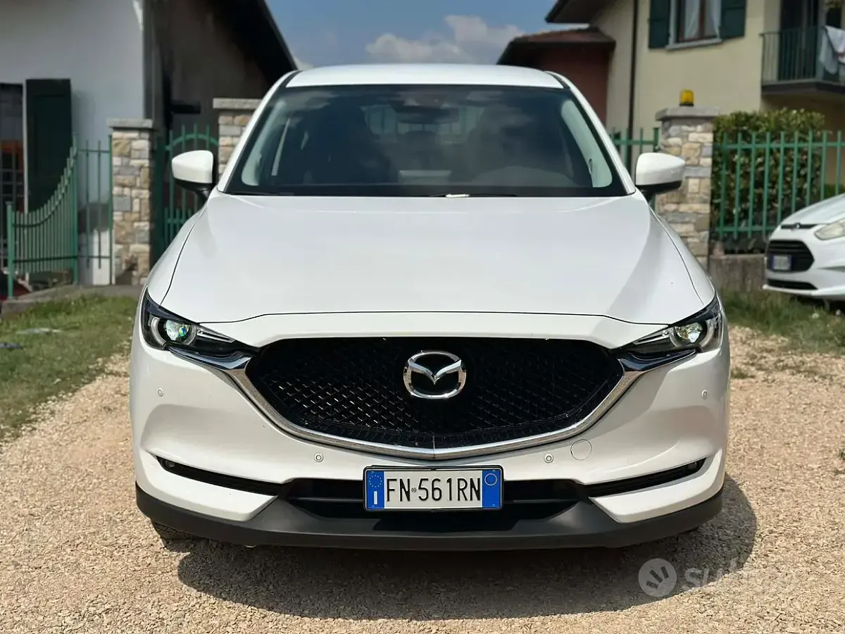 Usata Mazda CX-5 Evolve 150 CV (110 kW) 2018 Bianco SUV