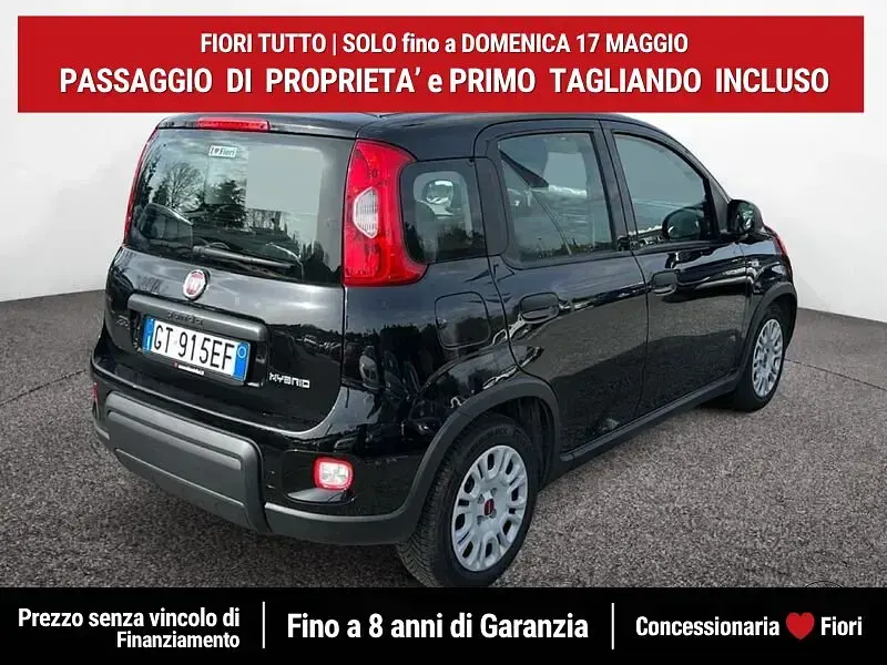 Usata Fiat Panda S 69 CV (50 kW) 2024 Nero Utilitaria