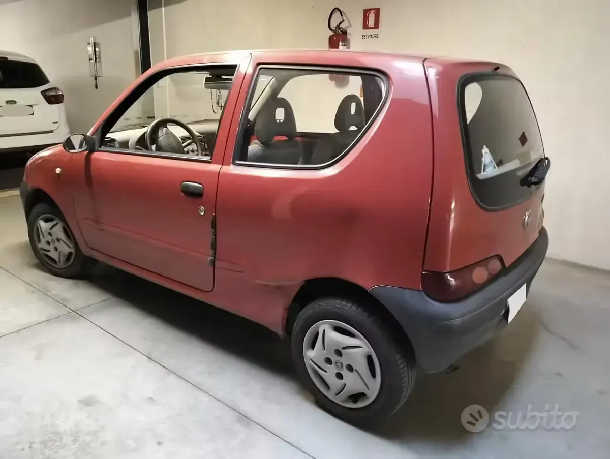 Usata Fiat 600 2004 Rosso Utilitaria