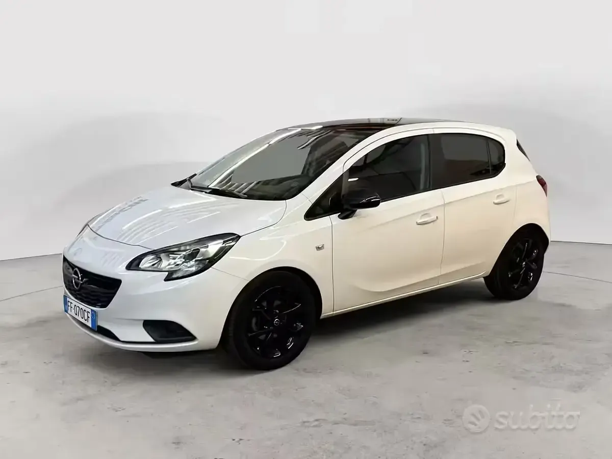 Usata Opel Corsa 69 CV (50 kW) 2016 Bianco Utilitaria