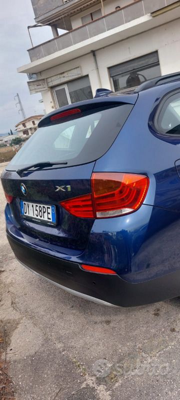 Usata BMW X1 177 CV (130 kW) 2009 Blu SUV