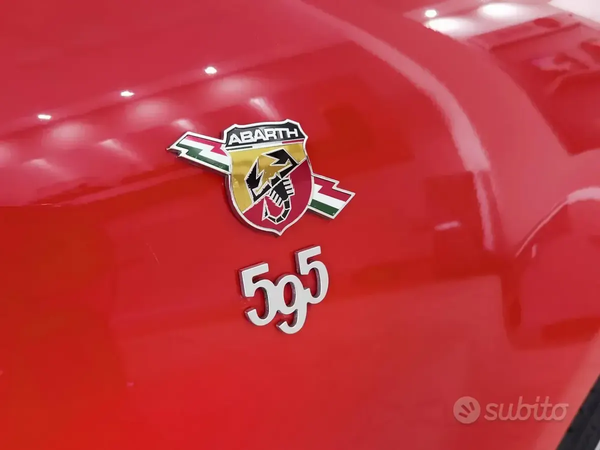 Usata Abarth 595 145 CV (106 kW) 2020 Rosso Berlina