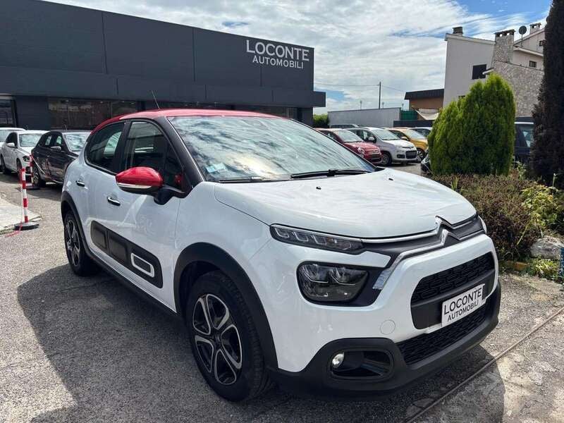 Bianco Usata 2022 Citroën C3 PureTech Due volumi | 10.490 € (Super prezzo) - Immagine 1/3