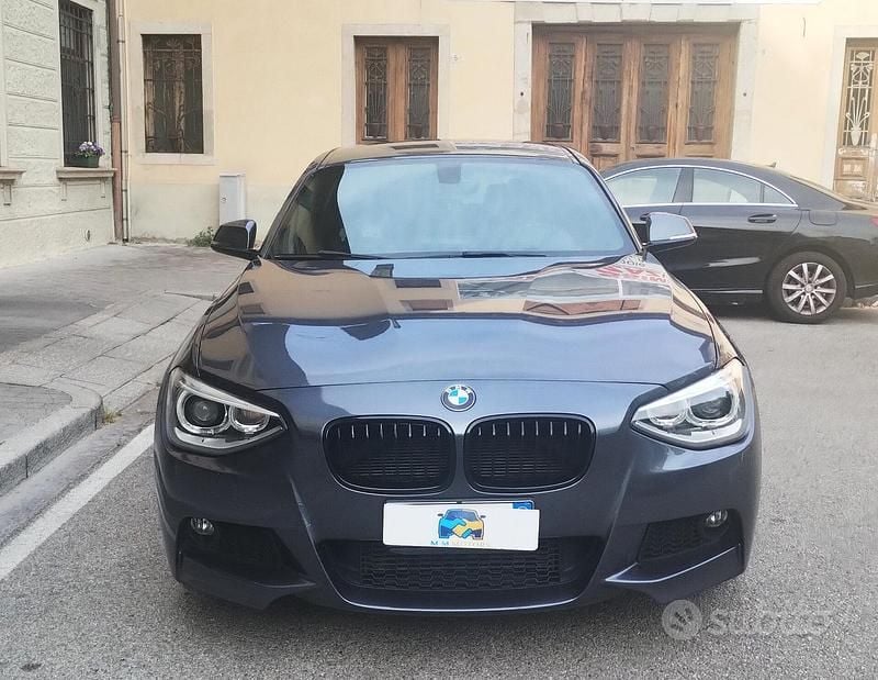 Usata BMW 116 M Sport 116 CV (85 kW) 2015 Grigio Utilitaria