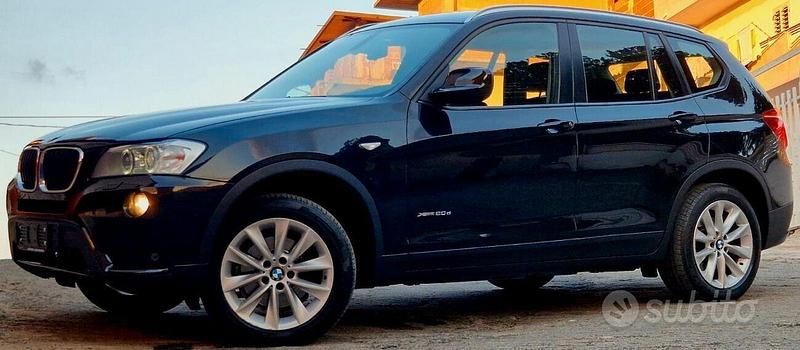 Usata BMW X3 Efficient Dynamics 184 CV (135 kW) 2012 Nero SUV
