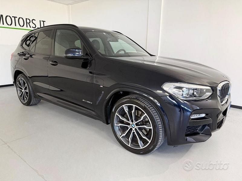 Usata BMW X3 M Sport 190 CV (139 kW) 2018 Blu SUV