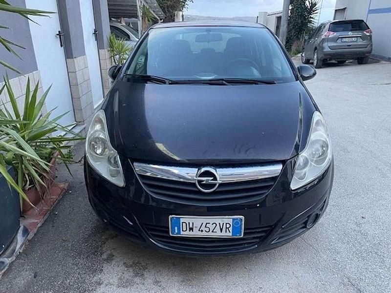 Usata Opel Corsa Club 80 CV (58 kW) 2009 Nero Berlina