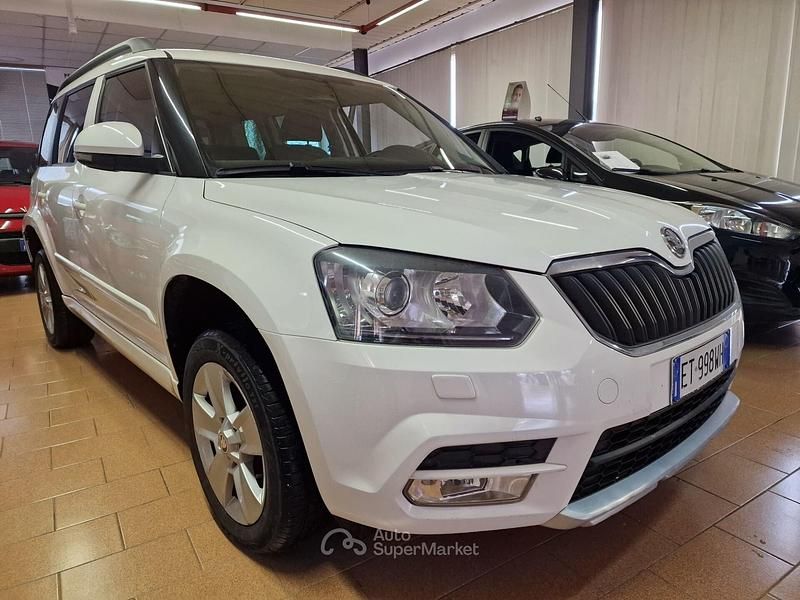 Usata Skoda Yeti 105 CV (77 kW) 2014 Bianco SUV