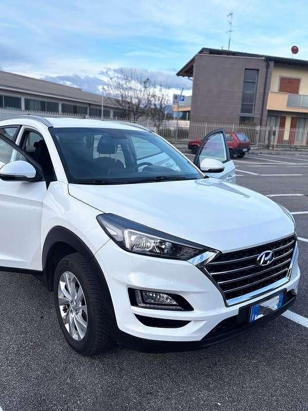 Usata Hyundai Tucson 132 CV (97 kW) 2019 Bianco SUV