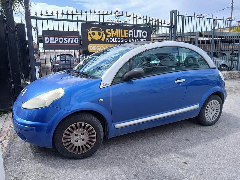 Usata Citroën C3 70 CV (51 kW) 2006 Blu Cabrio