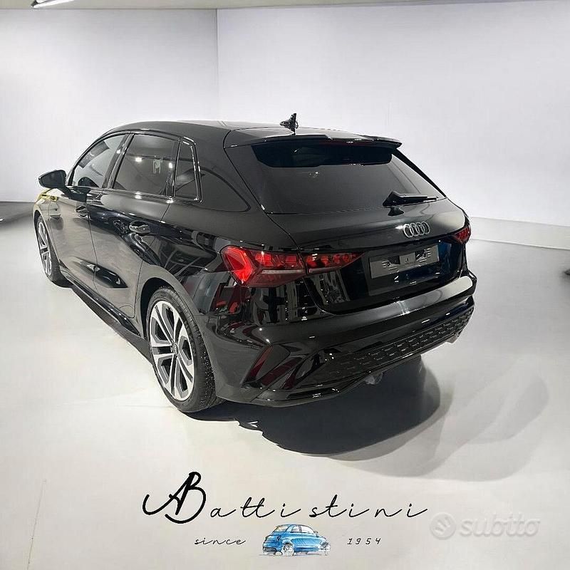 Usata Audi A3 S-Line 150 CV (110 kW) 2025 Nero Berlina