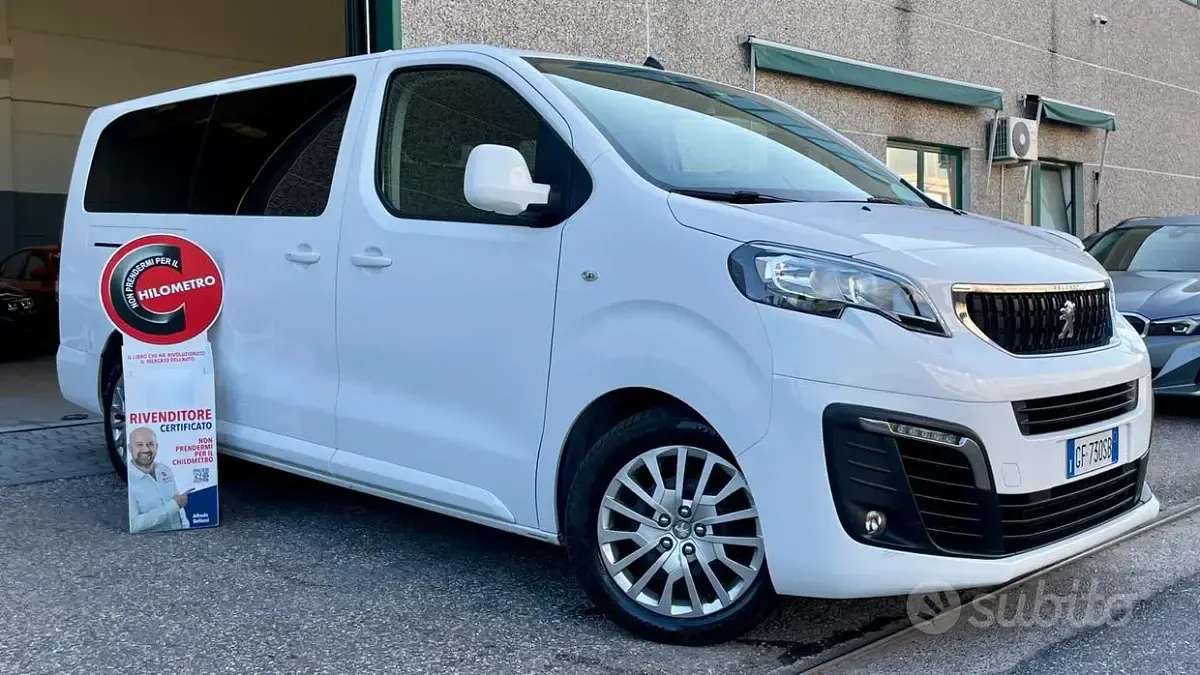 Usata Peugeot Traveller Active 144 CV (105 kW) 2021 Bianco Monovolume