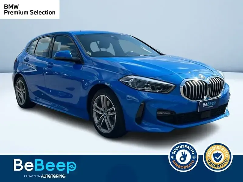 Usata BMW 118 M Sport 150 CV (110 kW) 2023 Azzurro metallizzato Utilitaria