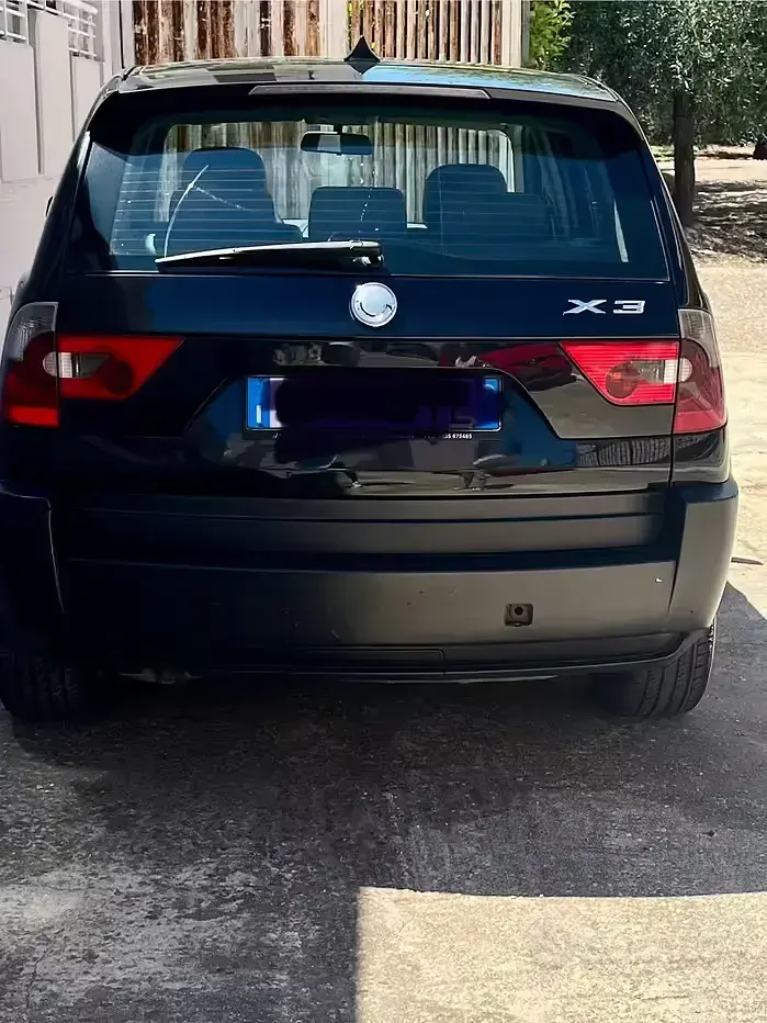 Usata BMW X3 150 CV (110 kW) 2005 Nero SUV