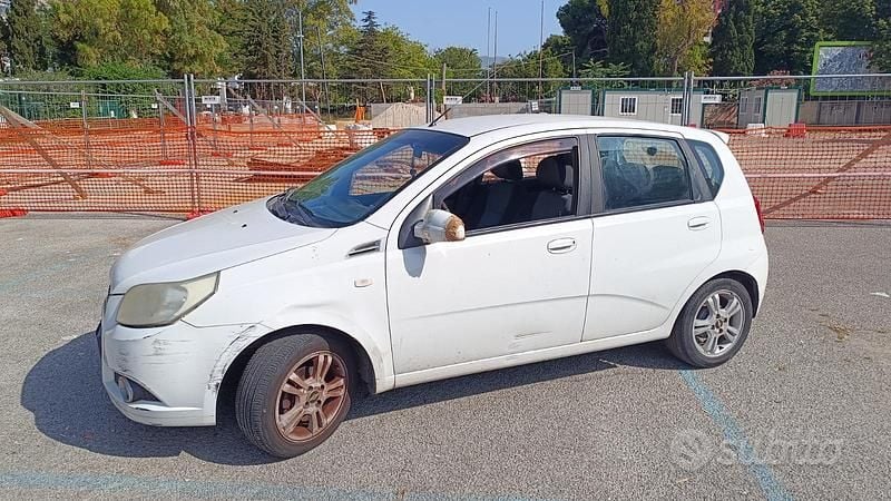 Usata Chevrolet Aveo 2010 Bianco Utilitaria