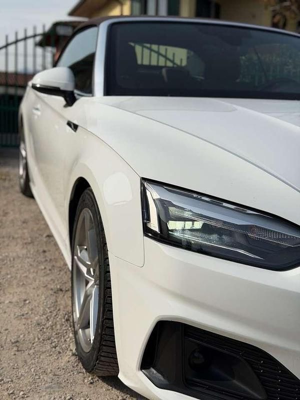 Usata Audi A5 Cabriolet 204 CV (150 kW) 2022 Bianco Cabrio