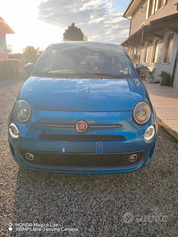 Usata Fiat 500 2018 Blu Utilitaria