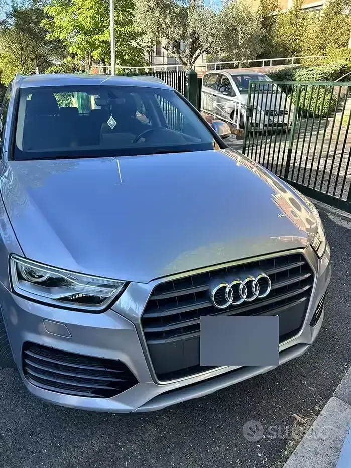Usata Audi Q3 120 CV (88 kW) 2017 Grigio SUV