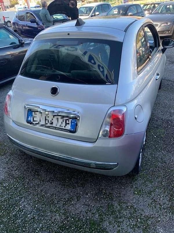 Usata Fiat 500 Lounge 69 CV (50 kW) 2011 Grigio Utilitaria
