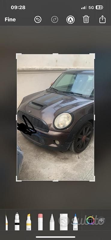 Usata Mini Cooper 120 CV (88 kW) 2009 Marrone Utilitaria