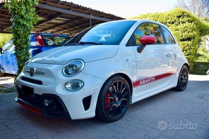 Usata Abarth 595 Pista 160 CV (117 kW) 2019 Bianco Utilitaria