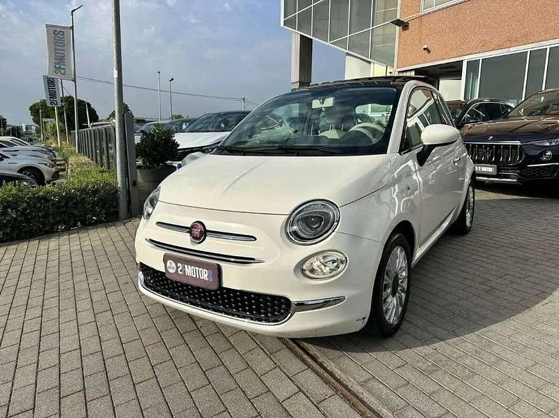 Usata Fiat 500 Lounge 95 CV (69 kW) 2016 Bianco Utilitaria