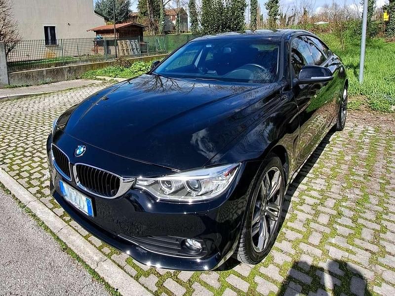 Usata BMW 420 Sport Line 184 CV (135 kW) 2015 Nero Coupé