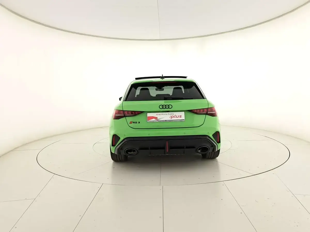 Usata Audi RS3 400 CV (294 kW) 2025 Verde kyalami Berlina