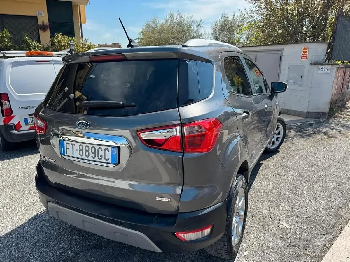 Second-hand Ford Ecosport Titanium 99 CP (72 kW) 2018 Gri SUV