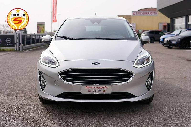 Usata Ford Fiesta Titanium 125 CV (91 kW) 2021 Argento Utilitaria