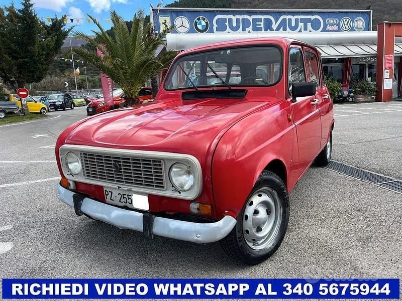 Usata Renault R4 33 CV (24 kW) 1988 Rosso Berlina