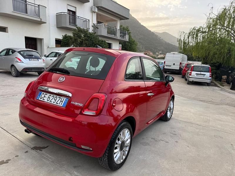 Usata Fiat 500 Lounge 70 CV (51 kW) 2021 Rosso Berlina