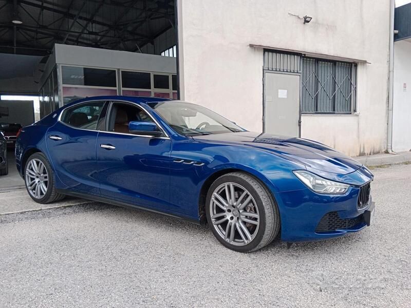 Usata Maserati Ghibli 250 CV (183 kW) 2016 Blu Coupé