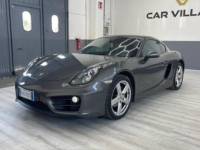 Usata Porsche Cayman 275 CV (202 kW) 2015 Grigio Coupé