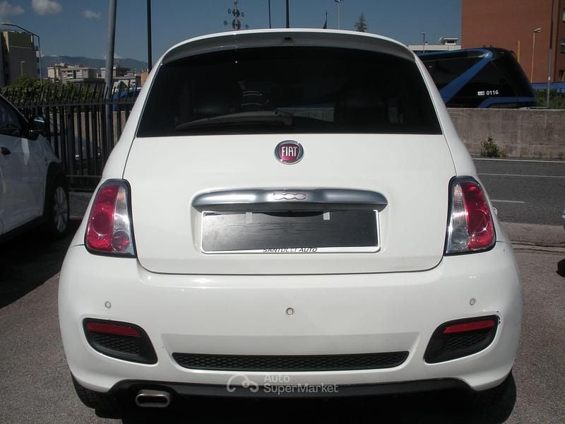 Usata Fiat 500S S 95 CV (69 kW) 2015 Bianco Utilitaria
