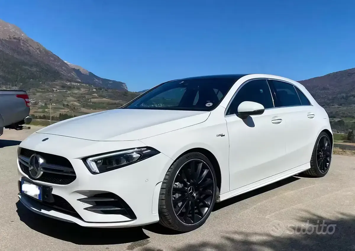 Usata Mercedes A35 AMG AMG 306 CV (225 kW) 2019 Bianco Berlina